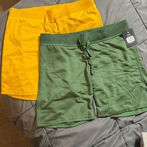 2-Pair Wuhou Athletic Shorts SZ L